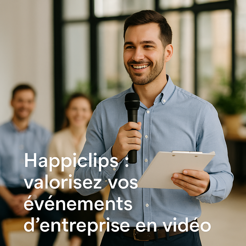 happiclips caloriez vos évènements d'entreprise en vidéo